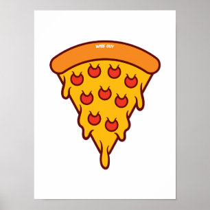 Affiche Jamais assez de fromage