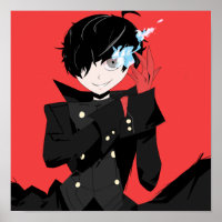 affiche joker persona 5 art