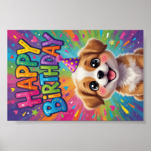 Affiche Joyeux Anniversaire