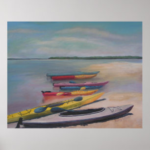 Affiche KAYAKING de VOYAGE