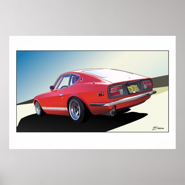 Affiche Kyusha Kai Datsun 240z (Devant)
