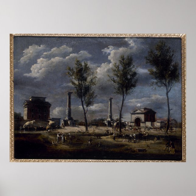 Affiche La barrière du Trône (Devant)