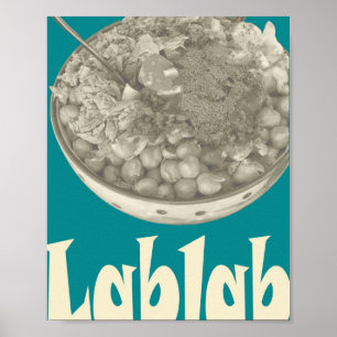 Affiche Lablabi et plats tunisiens célèbres