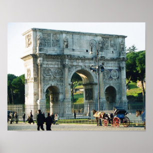 Affiche "L'Arc de Constantin"