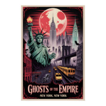 Affiche Les Fantômes de l'Empire Hanter NYC