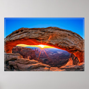 Affiche Lever de soleil à Mesa Arch