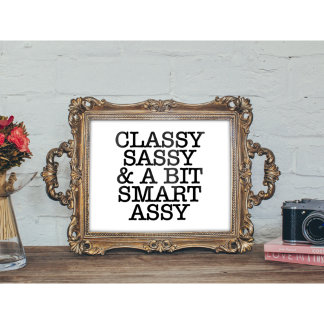 Affiche LOL Classy Sassy & Un peu Smart Assy