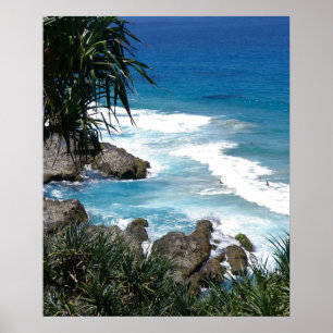 Affiche Lookout At Point Danger Australie