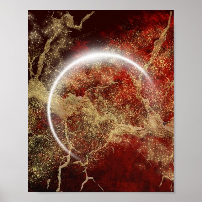 Affiche Lune Argentée (Devant)