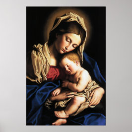 Affiche Madonna et Enfant