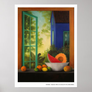 Affiche :  "Maison Azul "