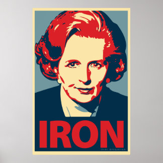Affiche Margaret Thatcher