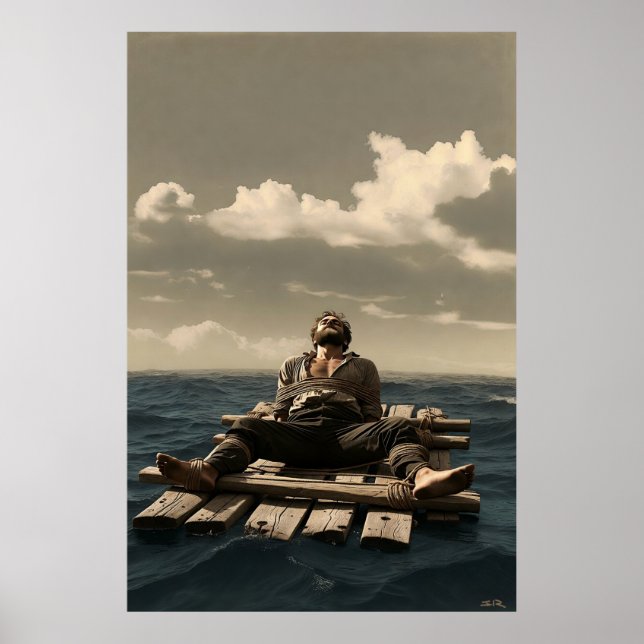 Affiche mate Adrift (Devant)