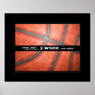 Affiche (mate) du basket-ball #152