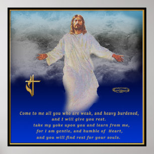 Affiche Matthieu 11:28