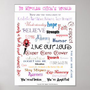 Affiche mondiale de Bipolar Chick's