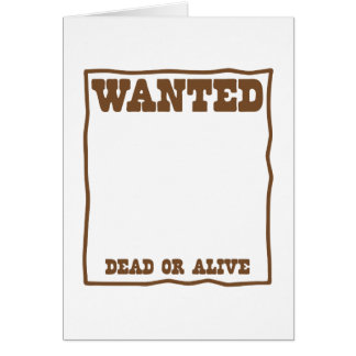 Affiche morte ou vivante RECHERCHÉE