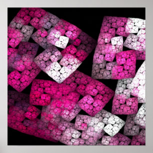 Affiche Motif fractale