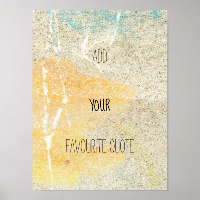 Affiche motivante (Devant)