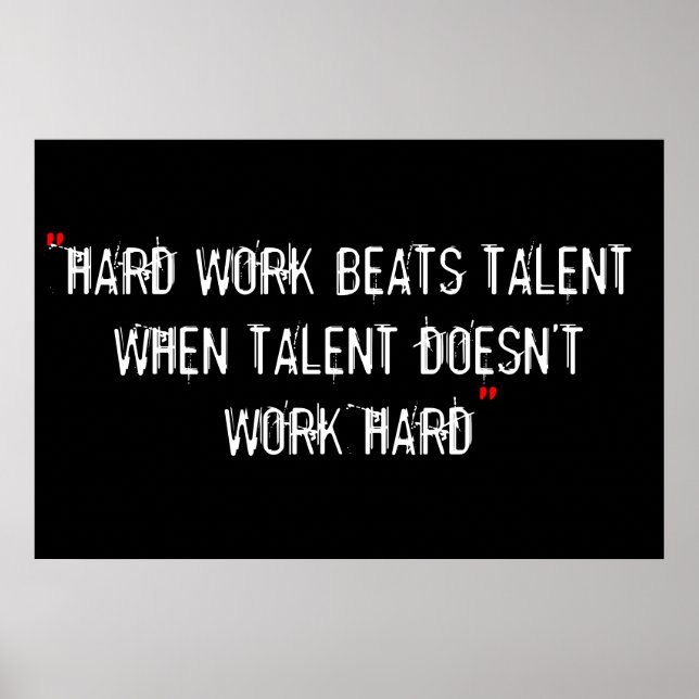 Affiche Motivation de l'entraînement (Devant)