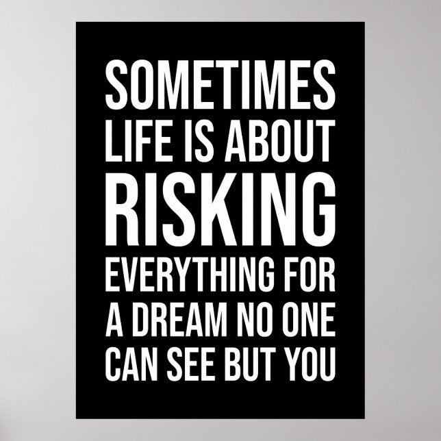 Affiche motivationnelle (Devant)