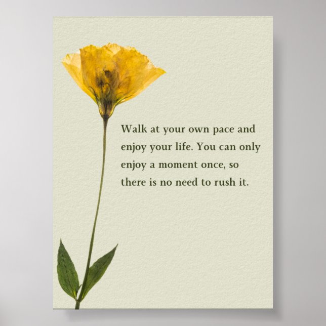 Affiche motivationnelle (Devant)