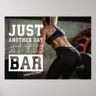 Affiche motivationnelle de l'entraînement