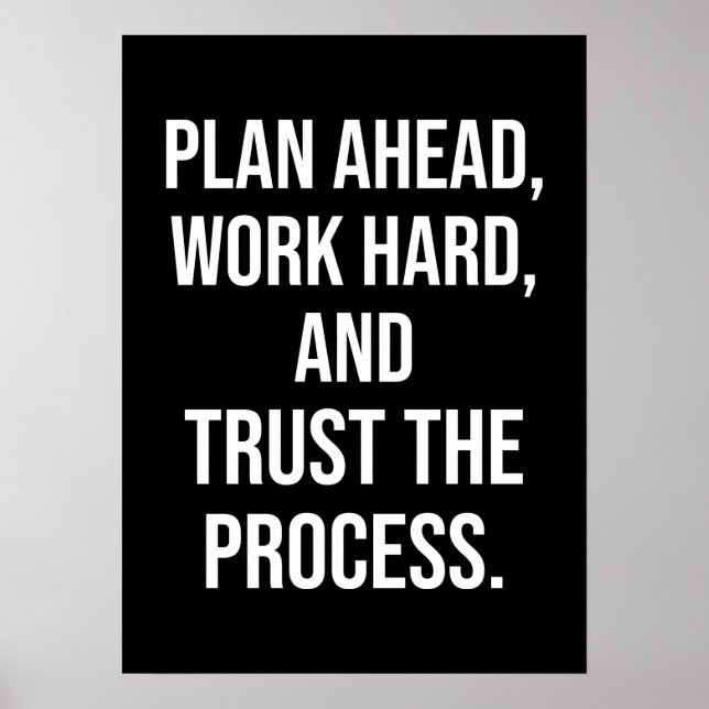 Affiche motivationnelle de l'entraînement (Devant)