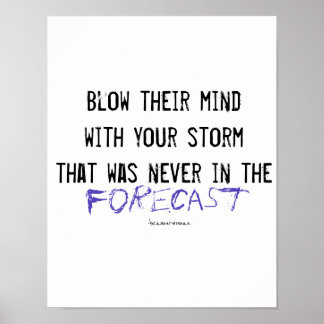 Affiche murale Soufflez votre esprit Soyez une fem