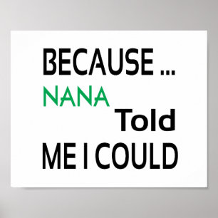 Affiche Nana (format standard de cadre photo)