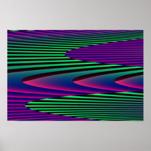 Affiche Neon Seas