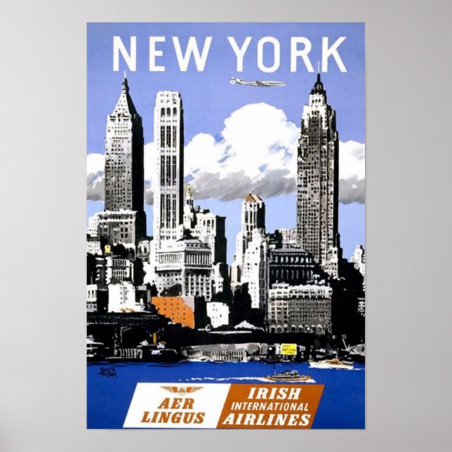 Affiche New York Travel (Devant)