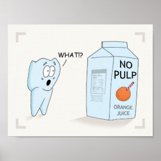 Affiche "No Pulp"