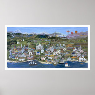 Affiche officielle de l'État de Californie