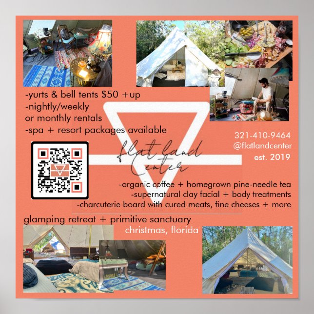 Affiche originale de FLAT LAND (Devant)