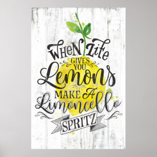 Affiche originale Limoncello