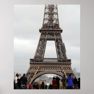 Affiche papier de la Tour Eiffel (Mat)