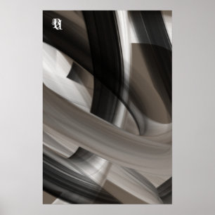 Affiche Papier Impression Abstrait Le doux murmure