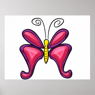 Affiche papillon