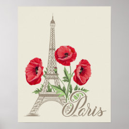 Affiche Paris France