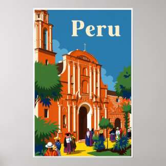 Affiche Pérou