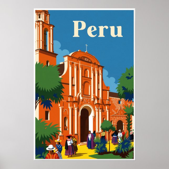 Affiche Pérou (Devant)