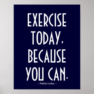 Affiche personnalisable 50 de gymnase