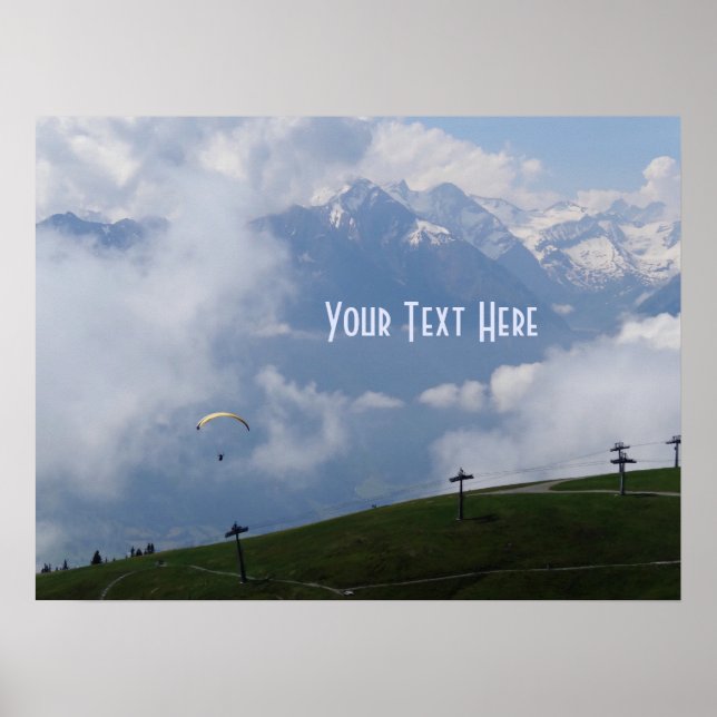 Affiche personnalisée en Autriche (Devant)