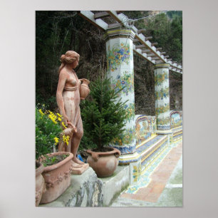 Affiche personnalisée Italie romantique