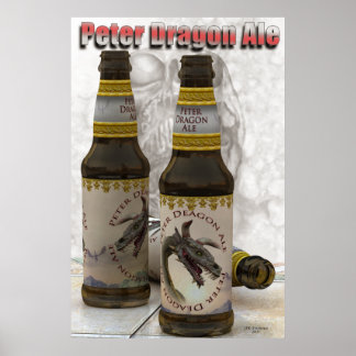 Affiche PETER Dragon Ale 2011