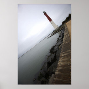 Affiche photo du phare de Barnegat Light