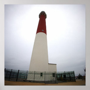 Affiche photo du phare de Barnegat Light
