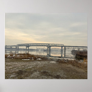 Affiche photo du pont Betsy Ross
