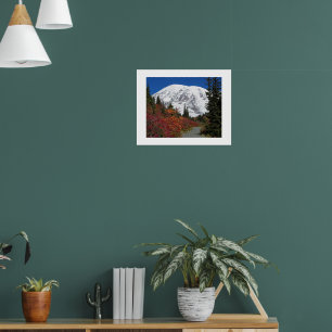 Affiche photographique des couleurs d'automne du m